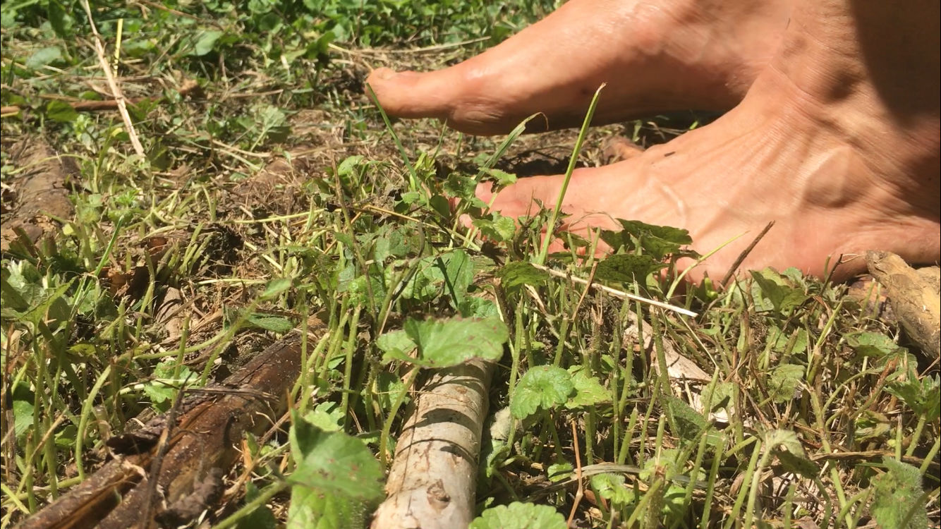 Marcher sans chaussures, c'est le pied!